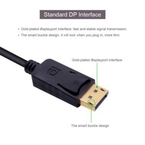 DISPLAYPORT DP-VGA-ADPTR-20CM DISPLAYPORT to VGA ADAPTER w/SHORT CABLE (20cm)