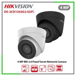 HIKVISION DS-2CD1343G2-I(UF) Hikvision 4MP IP Audio Dome Camera Fixed Turret Network Camera