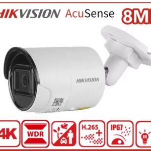 HIKVISION DS-2CD2083G2-IU Hikvision AcuSense 8MP Outdoor Network Bullet Camera 2.8mm