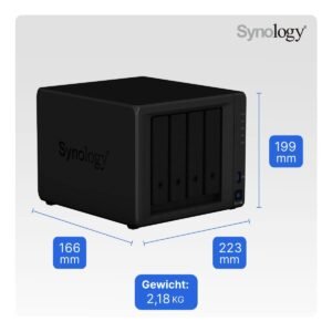 SYNOLOGY DS420+ Synology 4-bay DiskStation, Dual Core 2.0 GHz (turbo to 2.9 GHz), 2GB RAM (up to 6GB)