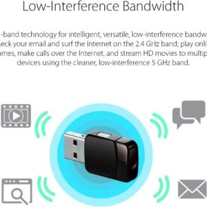 D-LINK DWA-171 D-Link Wireless AC600 Dual Band USB Adapter