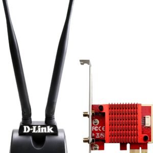 D-LINK DWA-X582 D-Link AX3000 Wi-Fi 6 PCle Adapter with Bluetooth 5.1 (extended antennas)