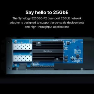 SYNOLOGY E25G30-F2 2-Port 25G SFP28 to PCIe 3.0 Adapter