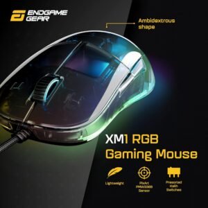 ENDGAME EGG-XM1RGB-DR -- ENDGAME GEAR XM1 RGB GAMING MOUSE - DARK REFLEX code