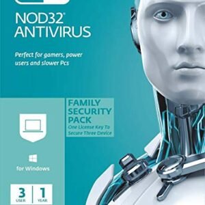 ESET ESET-AV-1Y3U Eset Nod32 Antivirus 1 Year 3 User