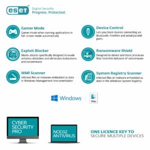 ESET ESET-AV-2Y10U Eset Nod32 Antivirus 2 Year 10 User