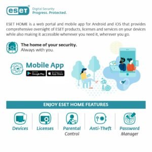 ESET ESET-AV-2Y1U Eset Nod32 Antivirus 2 Year 1 User