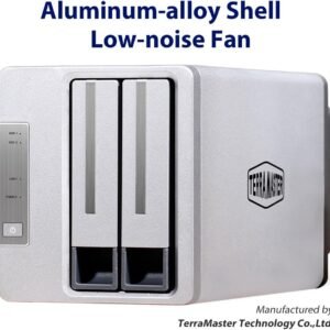 TERRAMASTER F2-221 NAS TerraMaster F2-221 2-Bay Cloud Storage Dual Core 2.0GHz Plex Media Server Network Storage (Diskless)