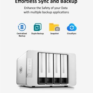 TERRAMASTER F4-423 4-Bay High Performance NAS CELERON N5065 QUAD CORE 2.0GHz