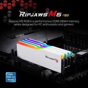 G.SKILL F5-6000J3648D16GX2-R G-Skill DDR5 Ripjaws M5 RGB / DDR5 6000 MT/s / 2 x 16GB / 36-48-48-96