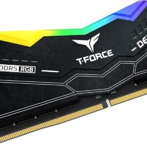 TEAMGROUP ‎FF3D532G6000HC38ADC TEAMGROUP T-Force Delta RGB DDR5 Ram 32GB (2x16GB) 6000MHz PC5-48000 CL38