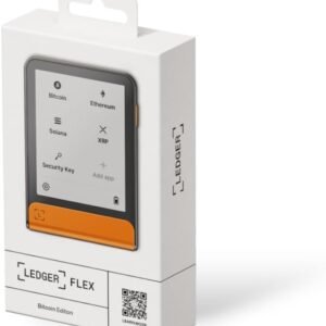 LEDGER FLEX-ENFRES Ledger Flex Crypto Hardware Wallet - E Ink Touch Screen - Bluetooth - Graphite