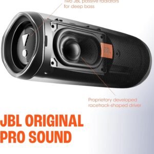 JBL FLIP5-BLACK JBL Flip 5 Bluetooth Speaker (Black)