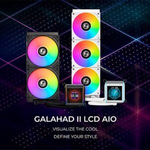 LIAN LI GA2ALCD36B Lian Li Galahad II LCD 360mm AIO Liquid CPU Cooler