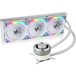 LIAN LI GA-360SLA WHITE Lian Li GALAHAD AIO 360 RGB UNI FAN SL120 EDITION WHITE LL 3007