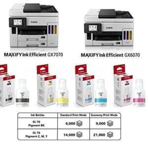 Canon 4438C001AA CANON GI-76 Y YELLOW INK CARTRIDGE