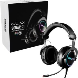 GALAX HGS015USRGR0 SONAR Gaming Headset (SNR-01)  USB 7.1 Channel RGB