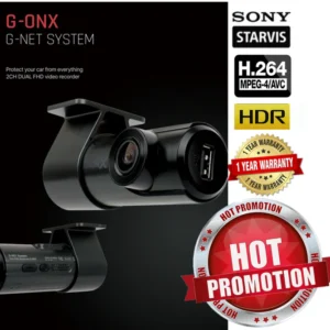 GNET G -ONX Dual-Channel Full HD 1080p Dashcam [Made-in-Korea] | SONY Starvis