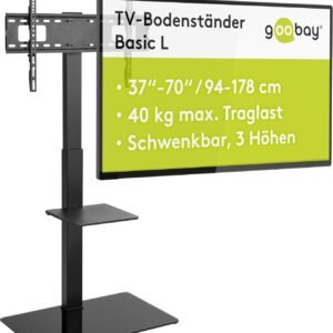 GOOBAY GOOBAY58526 TV Floor Stand Basic L (37-70) bk