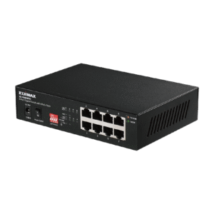 Edimax  GS-1008PHE V2 Edimax 8-Port Gigabit Switch w/4 PoE+ Ports (60W) 802.3at, 10Mbps/200Meter transition for PoE ports