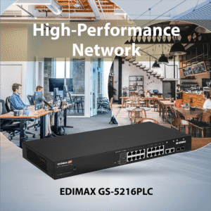 Edimax GS-5216PLC  S18-Port Gigabit Switch