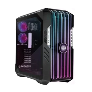 COOLER MASTER H700E-IGNN-S00 Cooler Master HAF 700 EVO E-ATX High Airflow PC Case with IRIS Customizable LCD .Breathable TG Front Panel, 200mm Sickleflow ARGB Fans, 1 x USB 3.2 gen 2 Type C, 4 x USB 3.2 gen 1 (3.0)