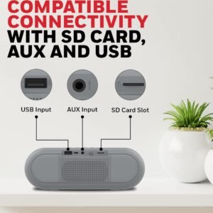 HONEYWELL HC000111 Honeywell Suono P200 Wireless Bluetooth Speaker GREY