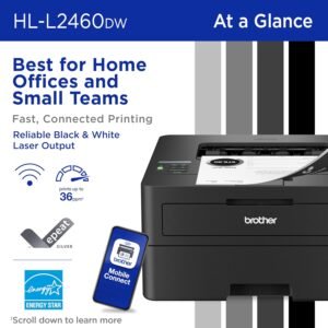BROTHER HL-L2460DW 34PPM A4 Monochrome Laser Printer