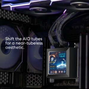 LIAN LI HSLCD36TB Lian Li HydroShift LCD 360TL RGB BLACK LL- 6YRS LL-3026