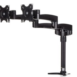 OEM HTTS742 HTTS742E Double table top monitor Arm