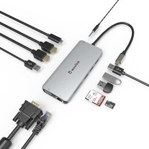 IDREAM ID12CMH30 USB-C TO HDMI 12-IN-1 TRIPLE DISPLAY MULTIPORT ADAPTER