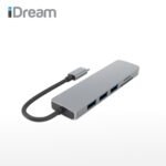 IDREAM ID6CHU3CR IDREAM ID6CHU3CR USB-C 6-IN-1 MULTIPORT ADAPTER