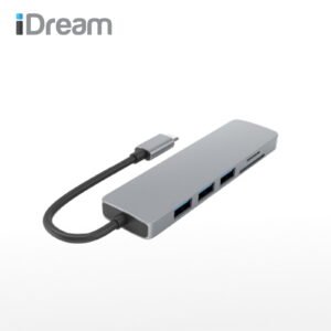 IDREAM ID6CHU3CR IDREAM ID6CHU3CR USB-C 6-IN-1 MULTIPORT ADAPTER