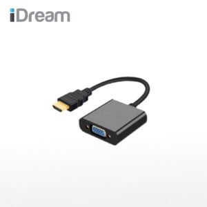 IDREAM IDHDVGAO iDream HDMI to VGA Adaptor HDMI to VGA Adaptor with Audio Up to 1080P Ressolution