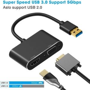 IDREAM IDU3HDV3 USB 3.0 HDMI/VGA Adaptor