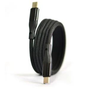 IDREAM IDUCM12 iDream IDUCM12 Magnetic PD 240W USB-C to C Macaron Weaving Cable 2M (Black)