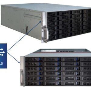 SERVER RACK IPC-4424  - 4U Server Case, 24 Hot-Swappable SAS/SATA Drive Bay