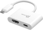J5CREATE JCA152 J5CREATE USB-C TO 4K HDMI W POWER  DELIVERY ADAPTER