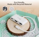 J5CREATE JCA379EW J5CREATE USB-C TO HDMI & USB TYPE-A  WITH PD (ECO)