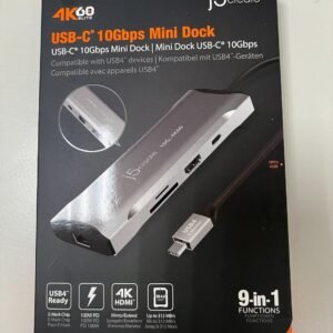 J5CREATE JCD393 J5CREATE USB-C® 3.2 to 10G 4K60 Multi-Port Adapter (9 in 1)