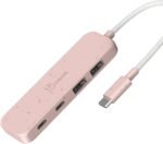 J5CREATE JCH342ER USB-C 4-Ports 2x C 2x A Hub (Rose)