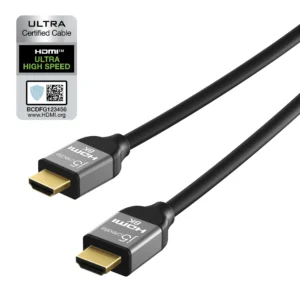 J5CREATE JDC53 j5create 8K 60Hz Certified Ultra High Speed HDMI Cable 6.6 ft / 2M 48Gbps, Supports 4K 120Hz, HDMI 2.1, eArc, HDR, Dolby Vision for PS5, Xbox Series X, HDTV, Blue-Ray (JDC53)
