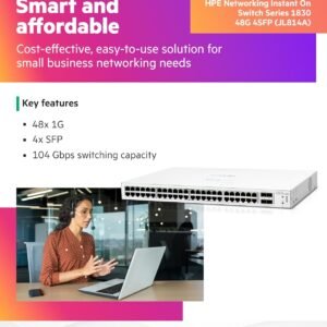 ARUBA JL814A Aruba Instant On 1830 48G 4SFP Switch