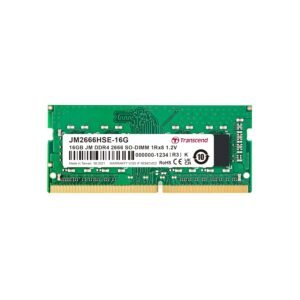 TRANSCEND JM2666HSE-16G | DDR4-2666 Unbuffered SO-DIMM 16GB laptop