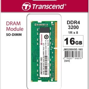 TRANSCEND JM3200HSE-16GG |DDR4-3200 Unbuffered SO-DIMM 16GB laptop