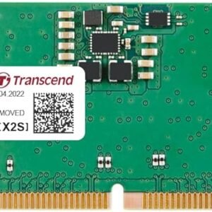 TRANSCEND JM4800ALG-8G  DESKTOP PC Memory, PC5-38400 (DDR5 4800), 8GB, 1.1V, 288pin, U-DIM