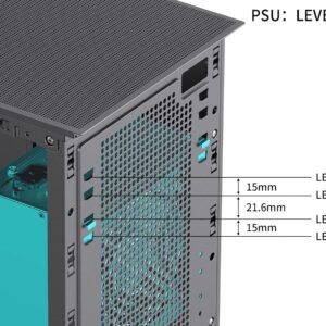 JONSBO JONSBO-D41-MESH-SC-B JONSBO D41 MESH SC Black (LCD, ATX, Type C, no fans)