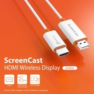J5CREATE JVAW56 J5CREATE SCREENCAST HDMI WIRELESS DISPLAY