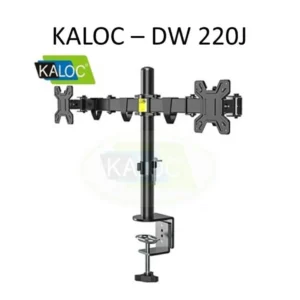 KALOC KLC-DW220-J Heavy Duty Steel Full Motion Dual Monitor