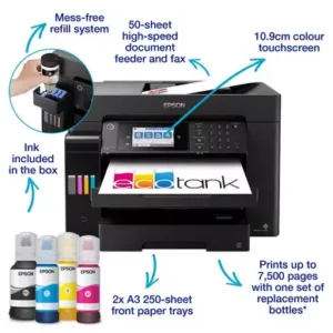EPSON L15160 Epson EcoTank A3 Wi-Fi Duplex All-in-One Ink AIO